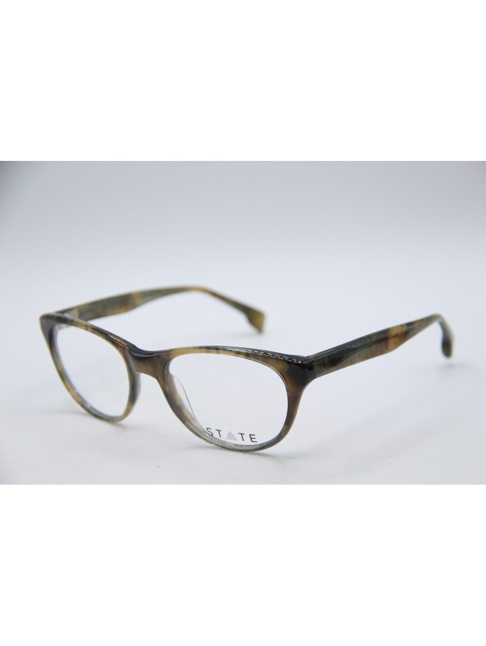 State Ravenswood Army Designer Authentic Eyeglasses 52-19-140